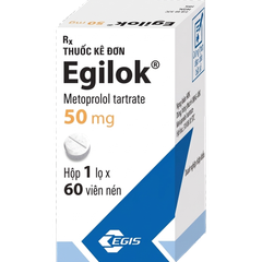 Egilok 50mg (Hộp/60 viên)