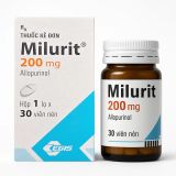 MILURIT 200mg (Hộp 1 lọ x 30 viên)