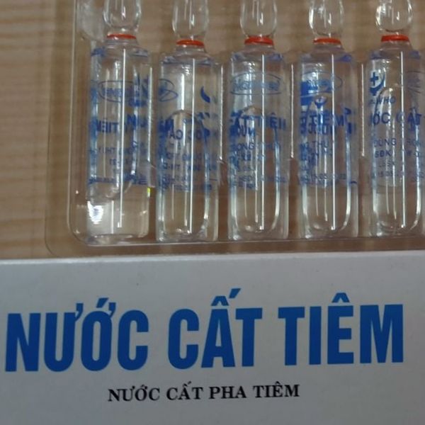 Nước Cất Pha Tiêm 5ml