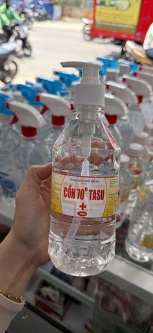 Cồn 70 Tasu-500ml (Vòi Nhấn)