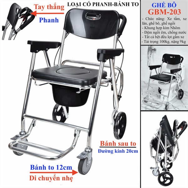 Ghế Bô GBM-203