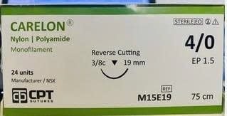 Chỉ Nylon CPT 4/0 (19mm)