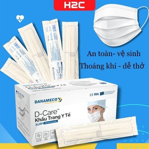 Khẩu Trang Danameco (Trắng)