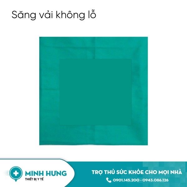 Săng Vải Không Lỗ 55x55 (2 lớp)