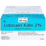 Lidocain Kabi tiêm (100 ống)