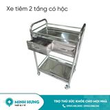 Xe Tiêm 2 Tầng Có Hộc 80x45x80
