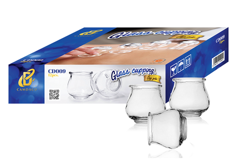 Bộ 12 Ống Giác Hơi Thủy Tinh( ống giác thuỷ tinh )