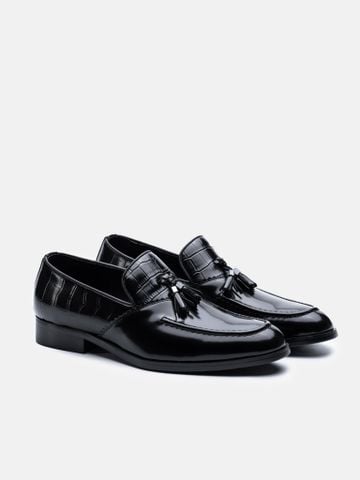 Nâu đen##Giày lười nam Mulgati Tassel Loafer - ND4662