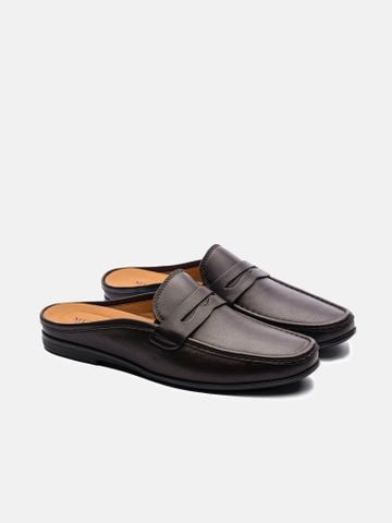 Nâu##Giày sục nam Mulgati - 7642AT
