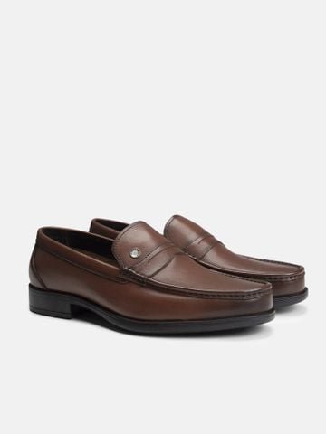 Nâu##Giày lười nam Mulgati Penny Loafer - A22098