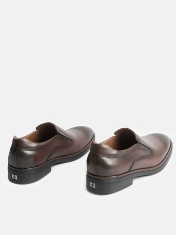 Nâu##Giày lười nam Mulgati Basic Loafer - SP17519-07
