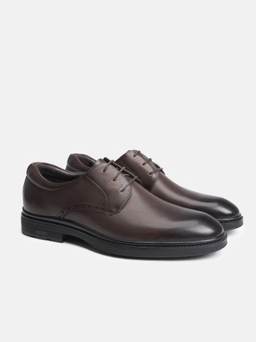 Nâu##Giày tây nam Mulgati Brogues Derby - FA09028