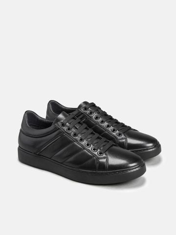 Đen##Giày thể thao nam Mulgati Black Sneaker - M128A-82