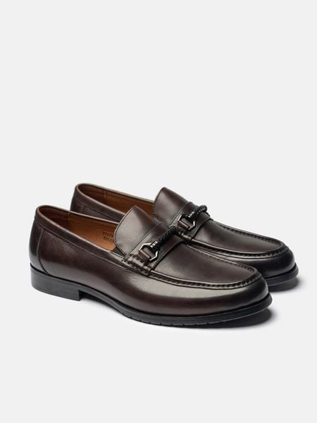 Giày lười nam Mulgati Horsebit Loafer - f727a