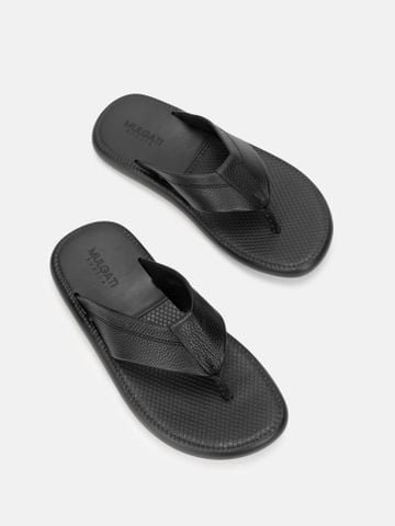 Đen##Dép xỏ ngón nam Mulgati -JL6655-5