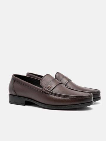 Nâu##Giày lười nam Mulgati Loafer - A22097