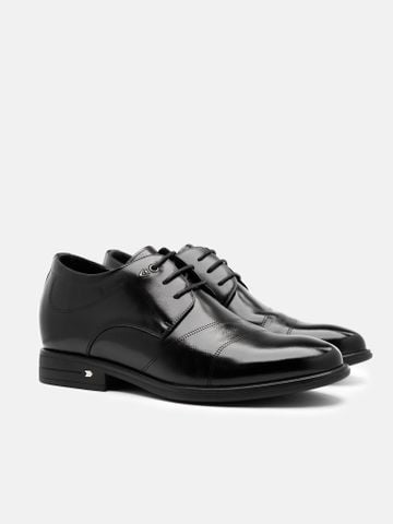 Đen##Giày đế cao nam Basic Loafer - NGW002-1