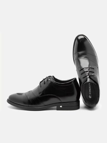 Đen##Giày đế cao nam Basic Loafer - NGW002-1