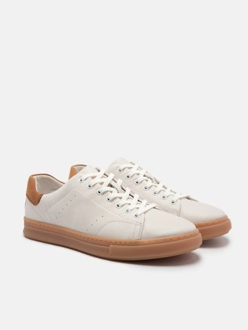 Trắng sữa##Giày thể thao nam Mulgati Classic Sneaker - JJ47A
