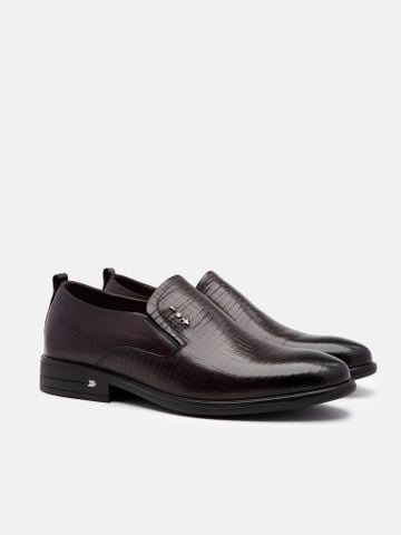 Nâu##Giày lười nam Basic Loafer - NW98061