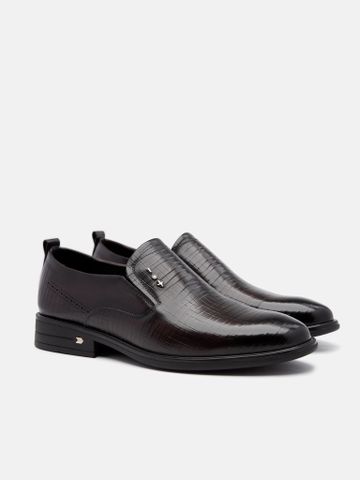 Đen##Giày lười nam Basic Loafer - NW98061