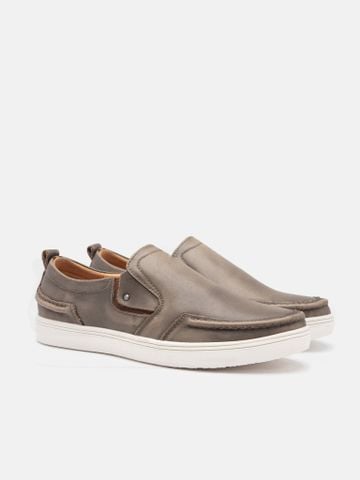 Xám##Giày thể thao nam Mulgati Slip on - 1653-2