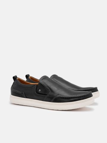 Đen##Giày thể thao nam Mulgati Slip on - 1653-2