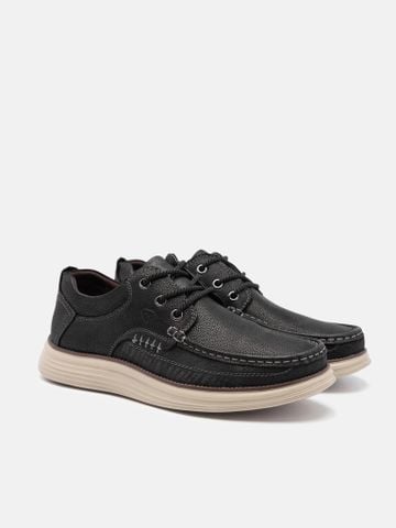 Đen##Giày thể thao nam Mulgati Boat Shoes - 203128