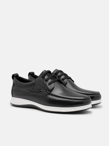 Đen##Giày thể thao nam Mulgati Boat Shoes - K62-2