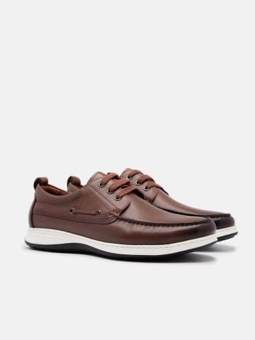 Nâu##Giày thể thao nam Mulgati Boat Shoes - K62-2