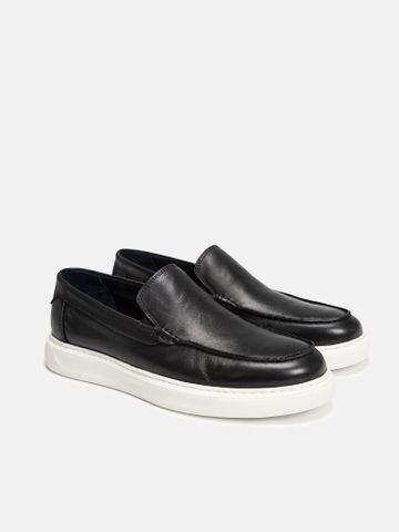Đen##Giày thể thao nam Mulgati Slip on - M45AB-82