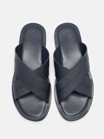 Xanh dương##Dép quai chéo Mulgati MU1101-03