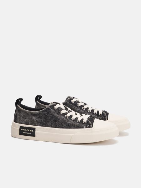 Đen##Giày thể thao nam Mulgati Denim Sneaker - L82201