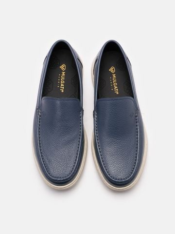 Xanh dương##Giày lười da Mulgati Moccasin - DZ25135E