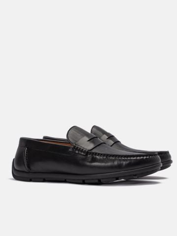 Đen##Giày lười da Mulgati Moccasin - SPXY0111000