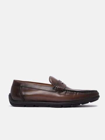 Nâu##Giày lười da Mulgati Moccasin - SPXY0111000