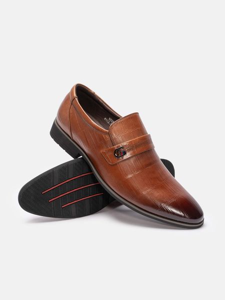 Nâu##Giày lười nam Basic Loafer - N526-51
