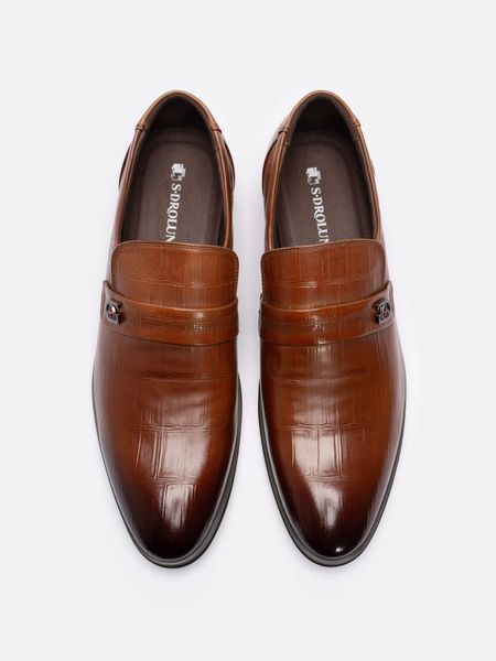 Nâu##Giày lười nam Basic Loafer - N526-51