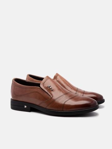 Nâu##Giày lười nam Basic Loafer - NW810932