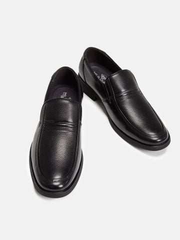 Đen##Giày lười nam Mulgati Basic Loafer - 81012