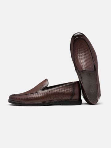Nâu##Giày lười nam Mulgati Classic Loafer - YS538B-H11