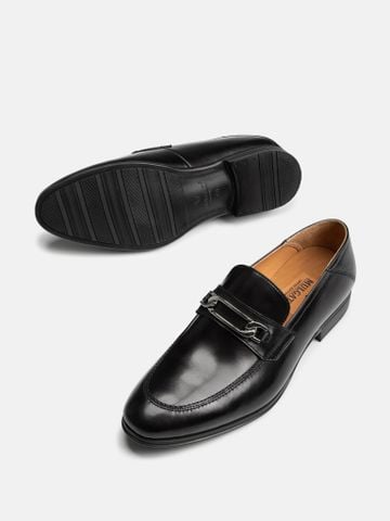 Đen##Giày lười nam Mulgati Horsebit Loafer - SP17338-55