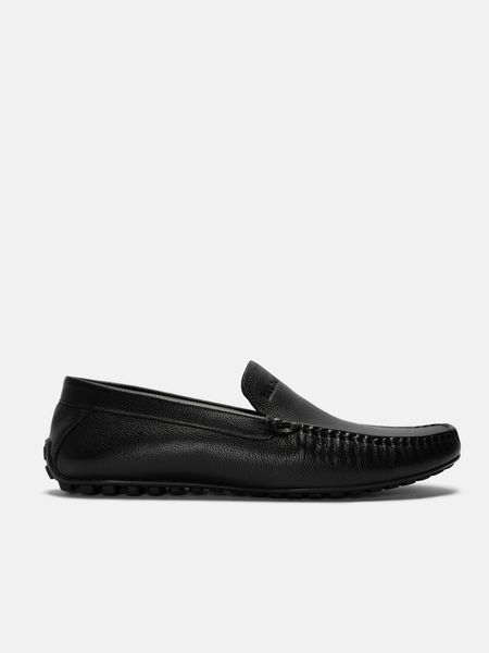 Đen##Giày lười nam Mulgati Moccasin - HF181-6
