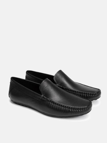 Đen##Giày lười nam Mulgati Moccasin - HF181-6