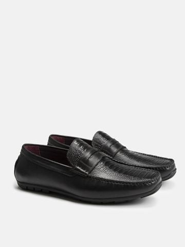 Đen##Giày lười nam Mulgati Moccasin - SP01132