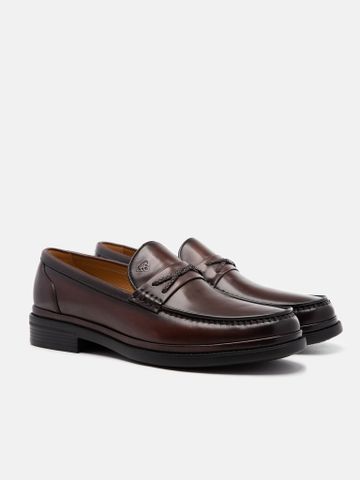 Nâu##Giày lười nam Mulgati Penny Loafer - SP17553