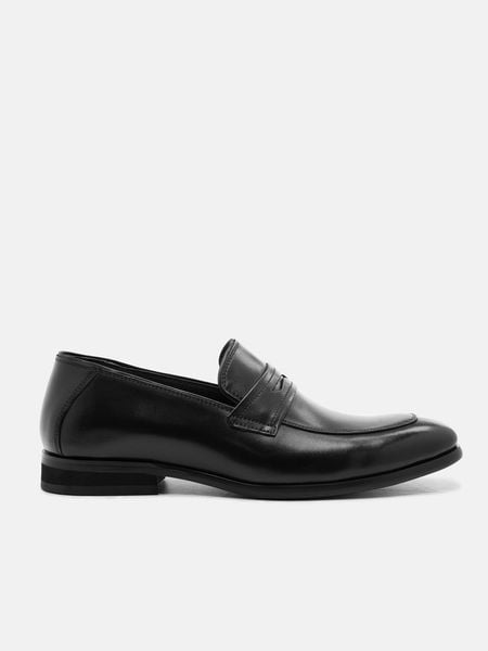 Đen##Giày lười nam Mulgati Penny Loafer - X90878