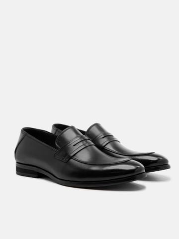 Đen##Giày lười nam Mulgati Penny Loafer - X90878