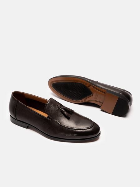 Giày lười nam Mulgati Tasseled Loafer - f228a