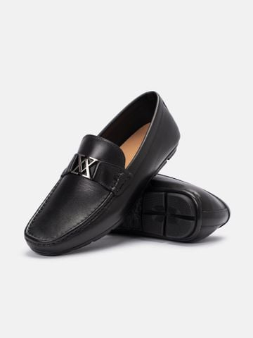 Đen##Giày lười Moccasin Mulgati-MU93222